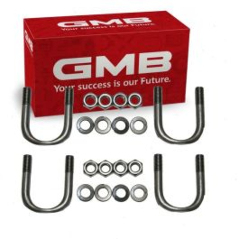 2 pc GMB Rear Shaft All Universal Joint U-Bolt Kit for 1975-1979 Buick Skylark