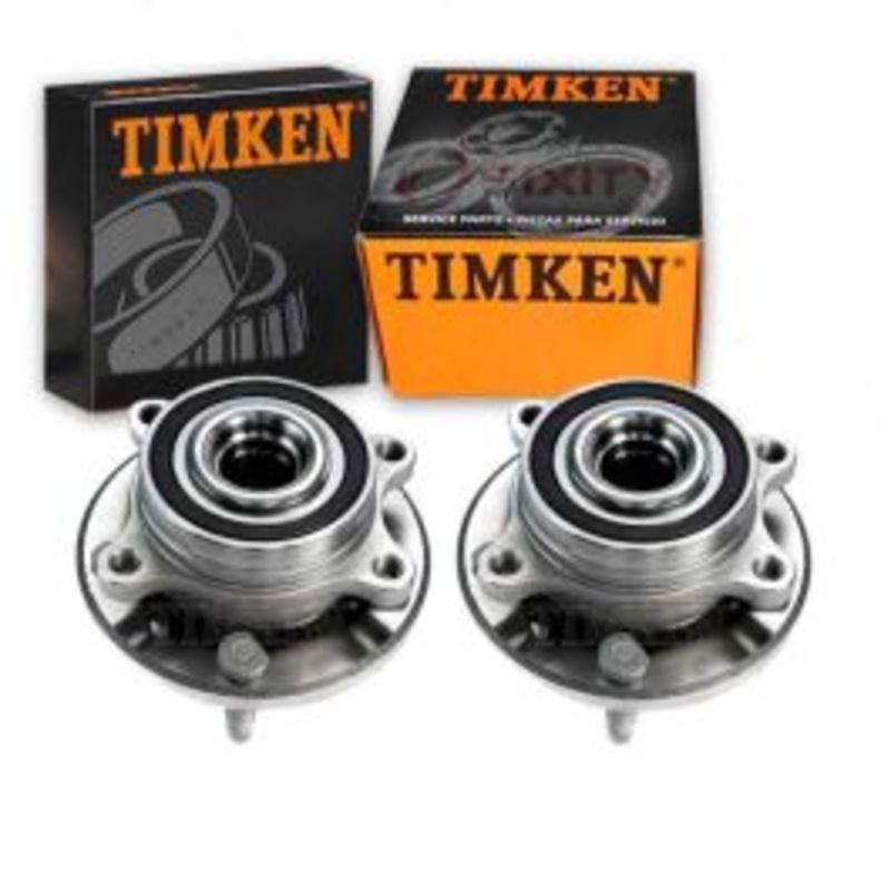 2 pc Timken Rear Wheel Bearing Hub Assemblys for 2009-2018 Ford Flex