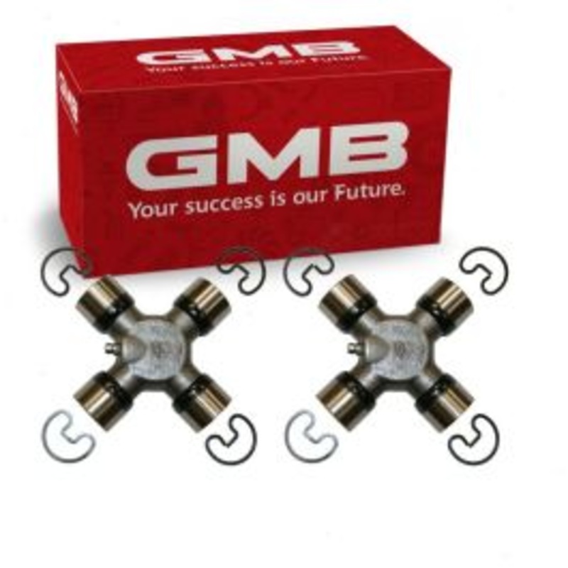 2 pc GMB Rear Shaft All Universal Joints for 1964 Oldsmobile Fiesta