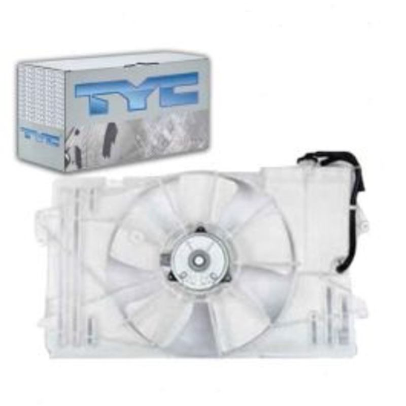 TYC 620630 Dual Radiator & Condenser Fan Assembly