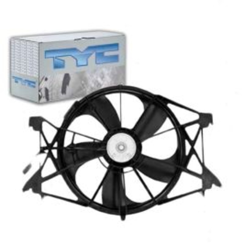 TYC Dual Radiator & Condenser Fan Assembly for 2013-2014 Ram 3500 5.7L 6.4L V8
