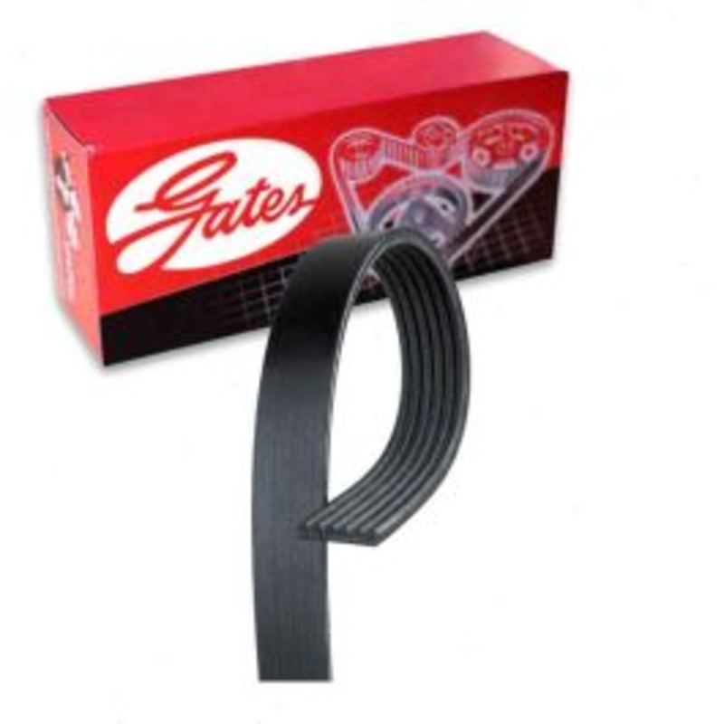 Gates Micro-V Serpentine Belt for 2017-2019 Jaguar F-Pace 2.0L 3.0L L4 V6