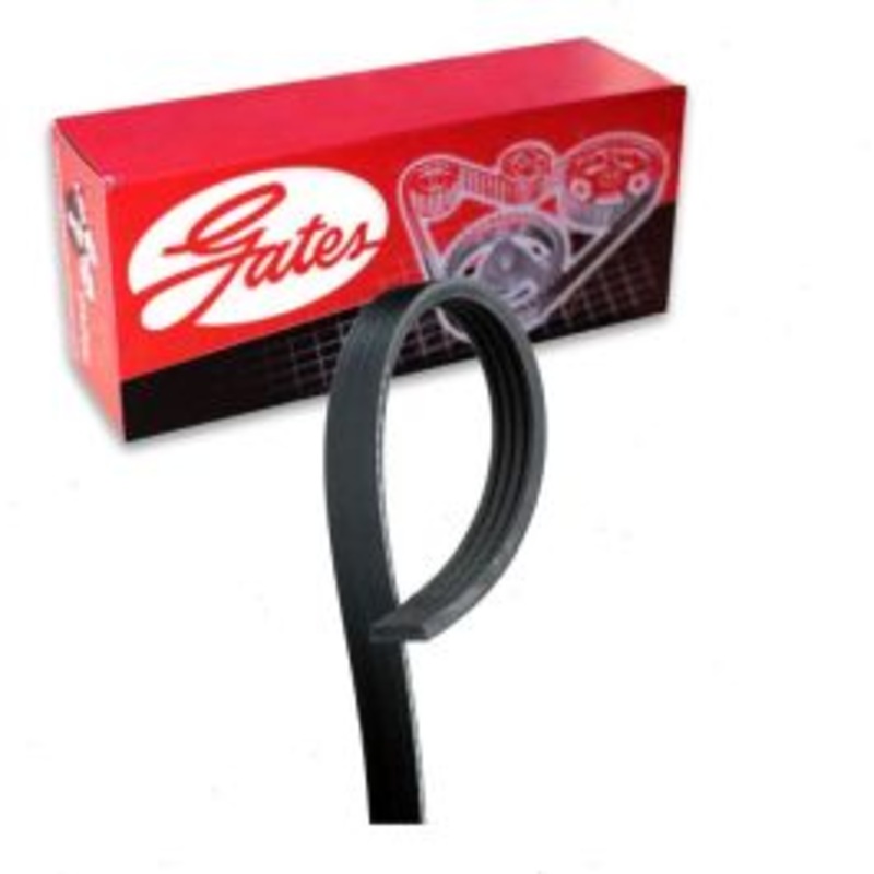 Gates Stretch Fit Micro-V Power Steering Serpentine Belt for 2010-2012 Ford Fusion 3.5L V6