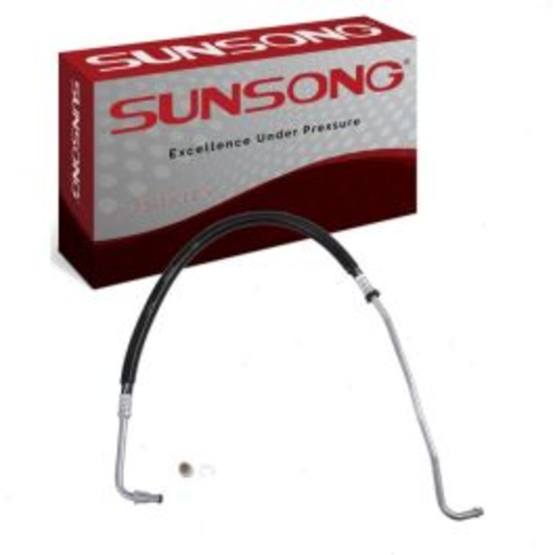 Sunsong Outlet Upper Engine Oil Cooler Hose Assembly for 1996-2000 GMC C3500