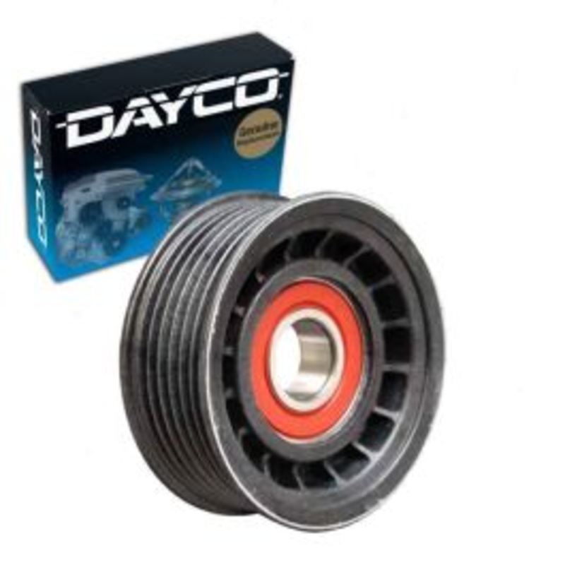Dayco Drive Belt Idler Pulley for 1998-2000 GMC K3500 7.4L V8