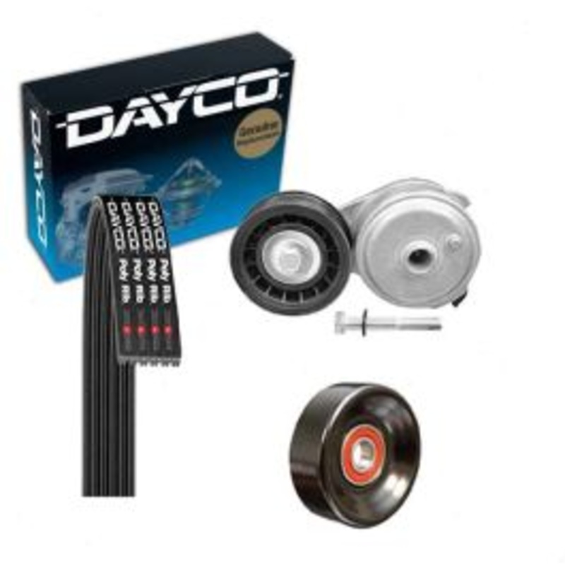 Dayco Main Drive Serpentine Belt Drive Component Kit for 1996-2005 Chevrolet Express 2500 4.3L 5.0L 5.7L V6 V8