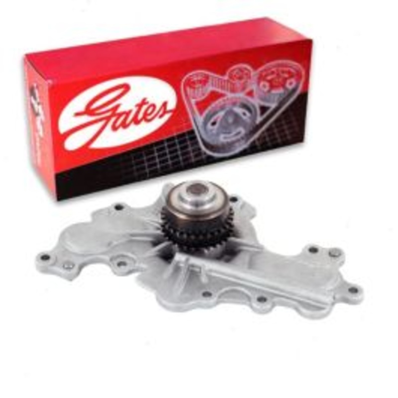 Gates Engine Water Pump for 2013-2019 Ford Police Interceptor Sedan 3.5L 3.7L V6