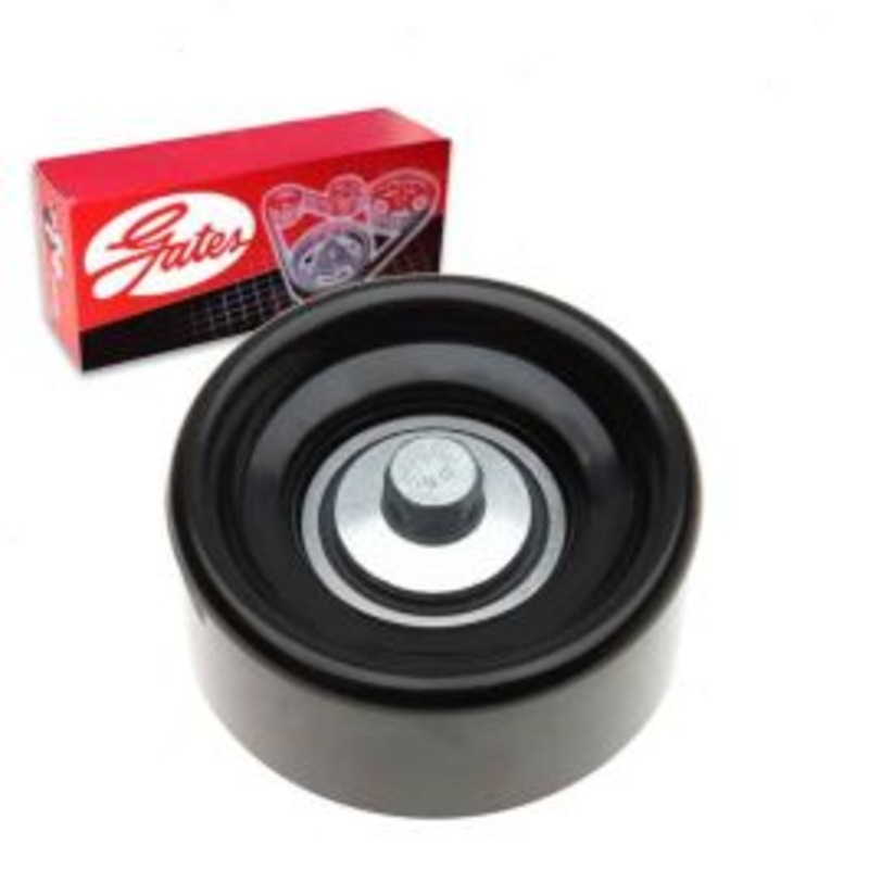 Gates DriveAlign Power Steering Bracket Drive Belt Idler Pulley for 2008-2010 Ford F-250 Super Duty 6.4L V8