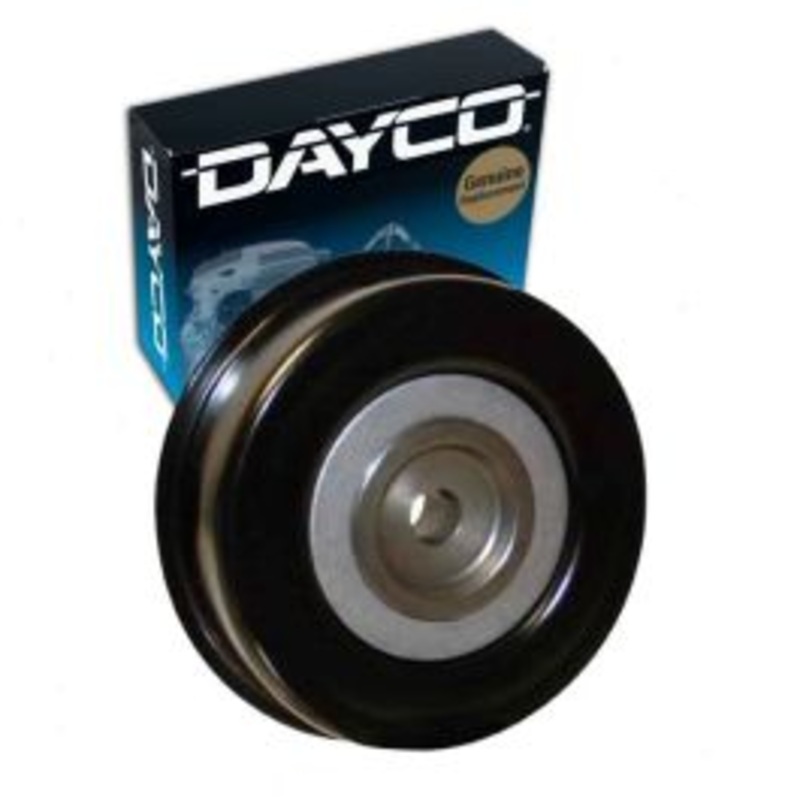 Dayco Alternator Drive Belt Idler Pulley for 1990-1991 Dodge Ram 50 3.0L V6