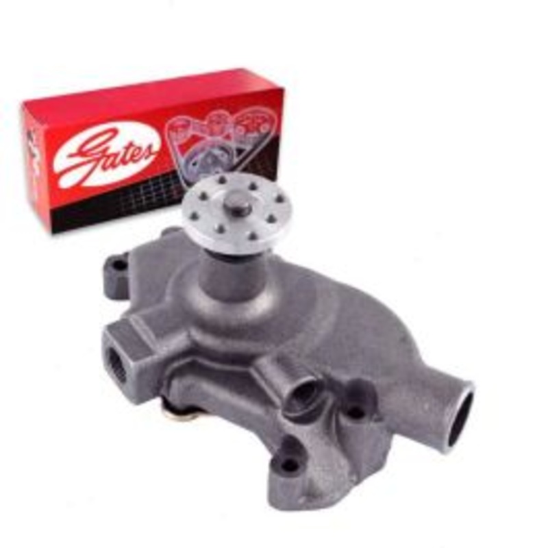 Gates Engine Water Pump for 1967-1971 GMC G25 G2500 Van 4.6L 5.0L 5.7L V8