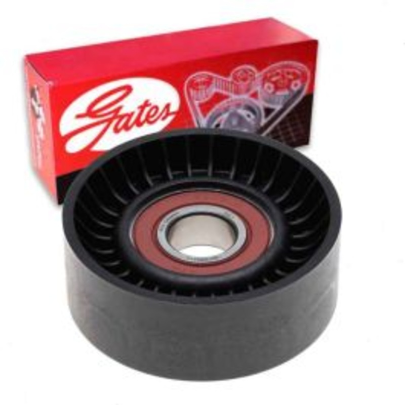 Gates DriveAlign Drive Belt Idler Pulley for 2017 Lincoln Continental 2.7L V6