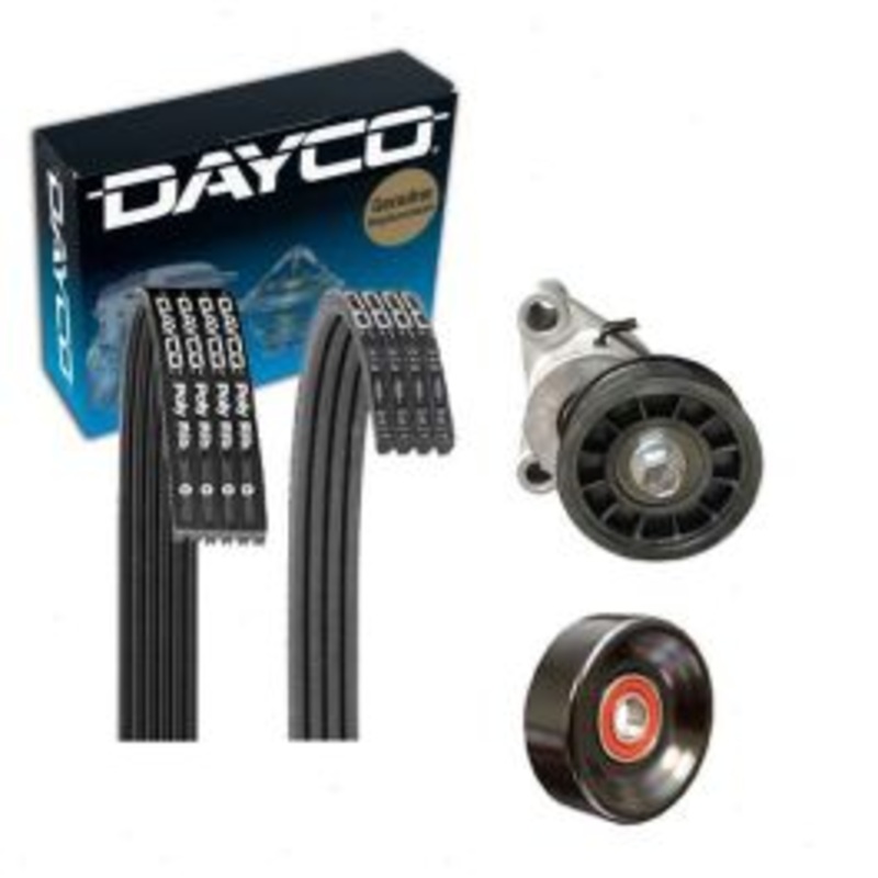 Dayco Main Drive Serpentine Belt Drive Component Kit for 2009-2014 Cadillac Escalade ESV 6.2L V8