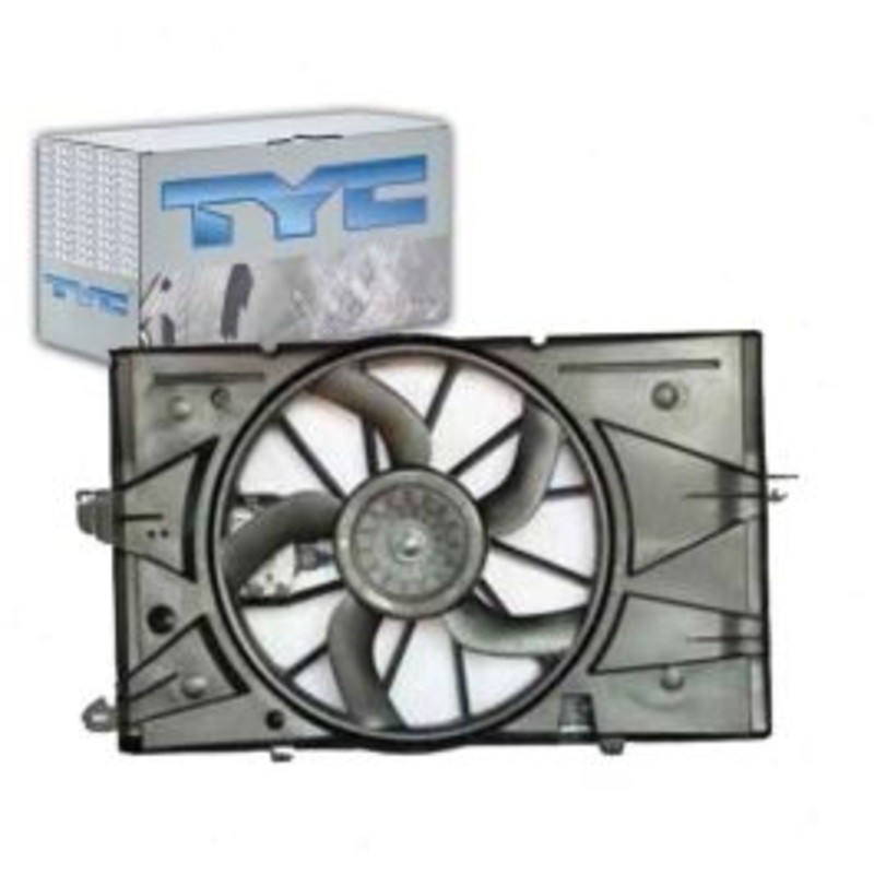 TYC Dual Radiator & Condenser Fan Assembly for 2008-2012 Ford Taurus