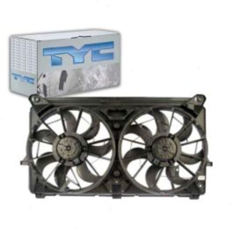 TYC 622220 Dual Radiator & Condenser Fan Assembly