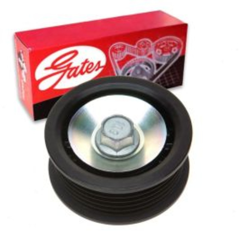 Gates DriveAlign Upper Drive Belt Idler Pulley for 2010-2014 Hyundai Sonata 2.0L 2.4L L4