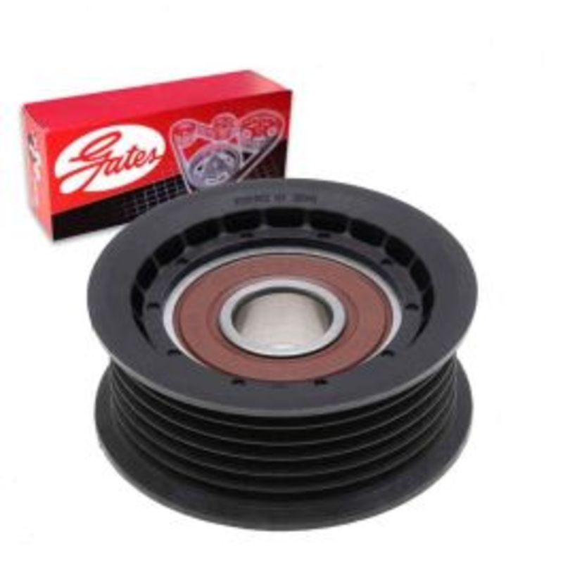 Gates DriveAlign Drive Belt Idler Pulley for 2001-2002 Mercedes-Benz S55 AMG 5.5L V8