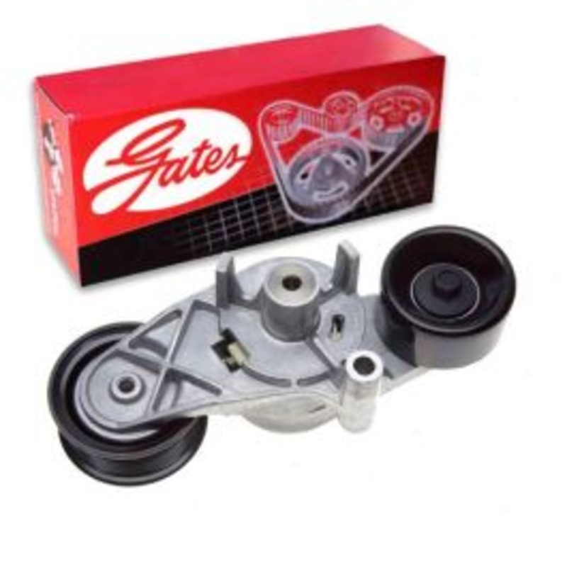 Gates DriveAlign Serpentine Drive Belt Tensioner Assembly for 2003-2007 Ford F-350 Super Duty 6.0L V8