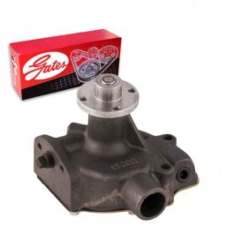 Gates Engine Water Pump for 1958 Dodge P420 Series 3.8L L6