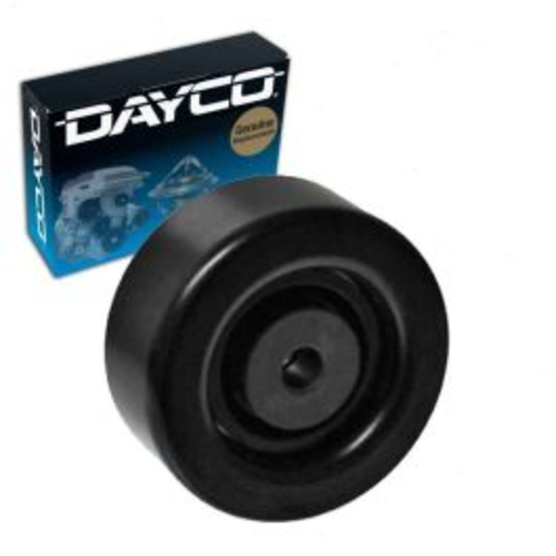 Dayco Smooth Pulley Drive Belt Idler Pulley for 2001-2004 GMC Sierra 2500 HD 6.6L V8
