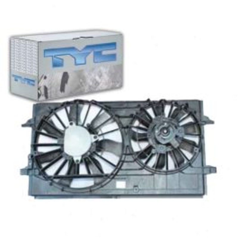 TYC 621150 Dual Radiator & Condenser Fan Assembly