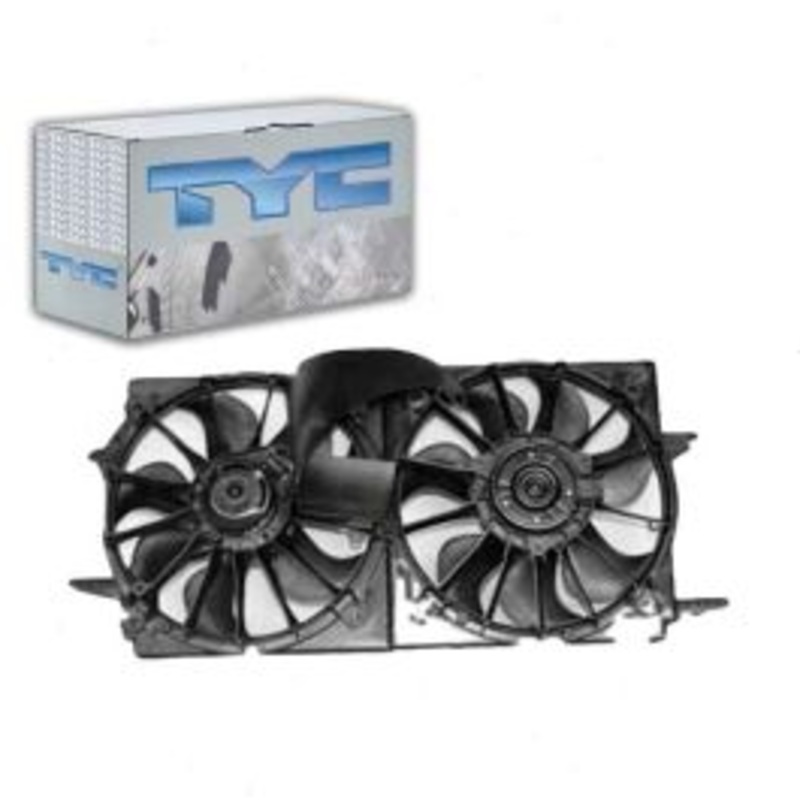 TYC Dual Radiator & Condenser Fan Assembly for 1997-1999 Oldsmobile Cutlass