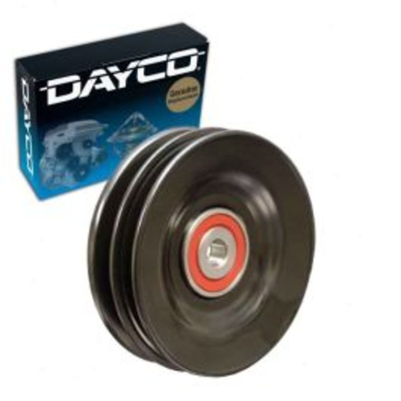 Dayco Drive Belt Idler Pulley for 1985-1991 Dodge B150 3.9L 5.2L V6 V8