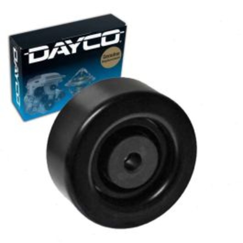 Dayco Smooth Pulley Drive Belt Idler Pulley for 2001-2006 GMC Sierra 3500 6.6L V8