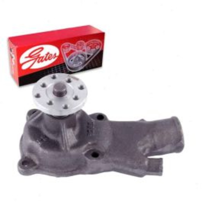 Gates Engine Water Pump for 1965-1966 GMC I2500 3.8L 4.1L L6