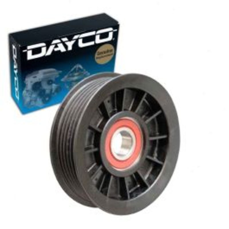 Dayco Grooved Pulley Drive Belt Idler Pulley for 2010-2013 Land Rover Range Rover 5.0L V8