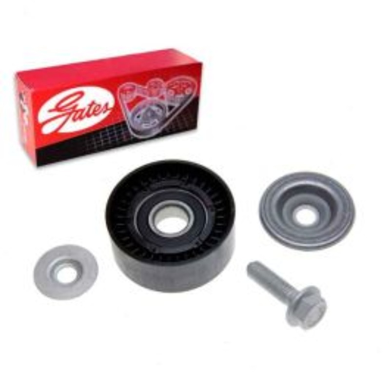 Gates DriveAlign Drive Belt Idler Pulley for 2006-2009 Audi A3 Quattro 3.2L V6