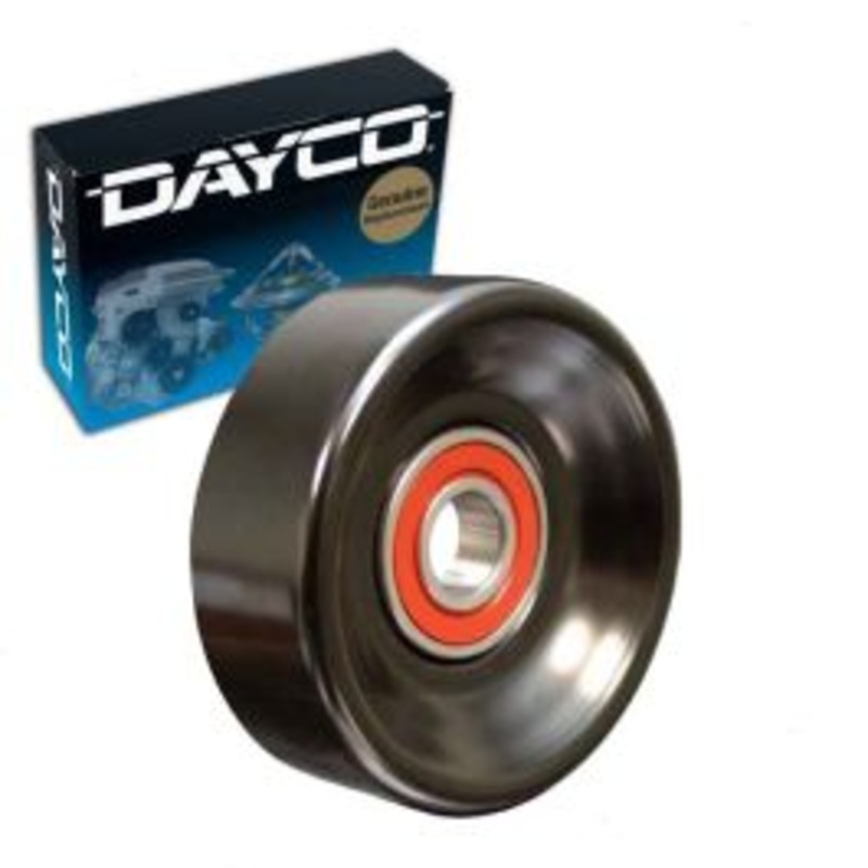 Dayco Alternator Water Pump Power Steering Drive Belt Idler Pulley for 2001-2006 GMC Sierra 3500 6.0L V8