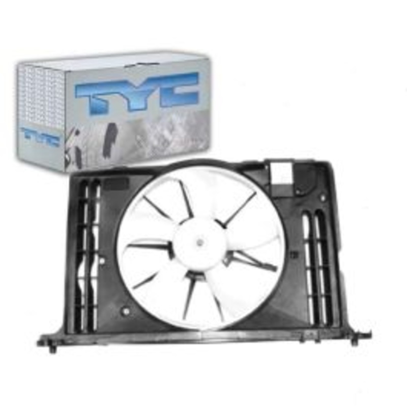 TYC 622130 Dual Radiator & Condenser Fan Assembly