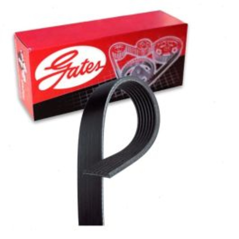 Gates Micro-V Supercharger Serpentine Belt for 2016 Audi A6 3.0L V6