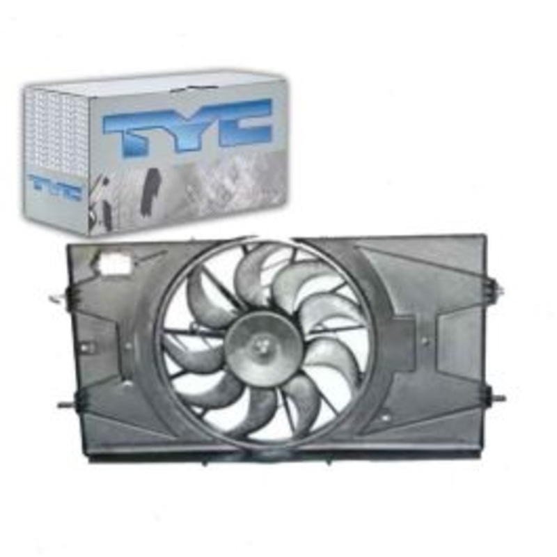 TYC 621100 Dual Radiator & Condenser Fan Assembly