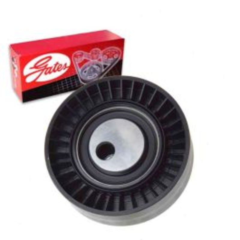 Gates DriveAlign Alternator Water Pump Power Steering Drive Belt Idler Pulley for 1997-2002 BMW Z3 2.5L 2.8L 3.0L 3.2L L6