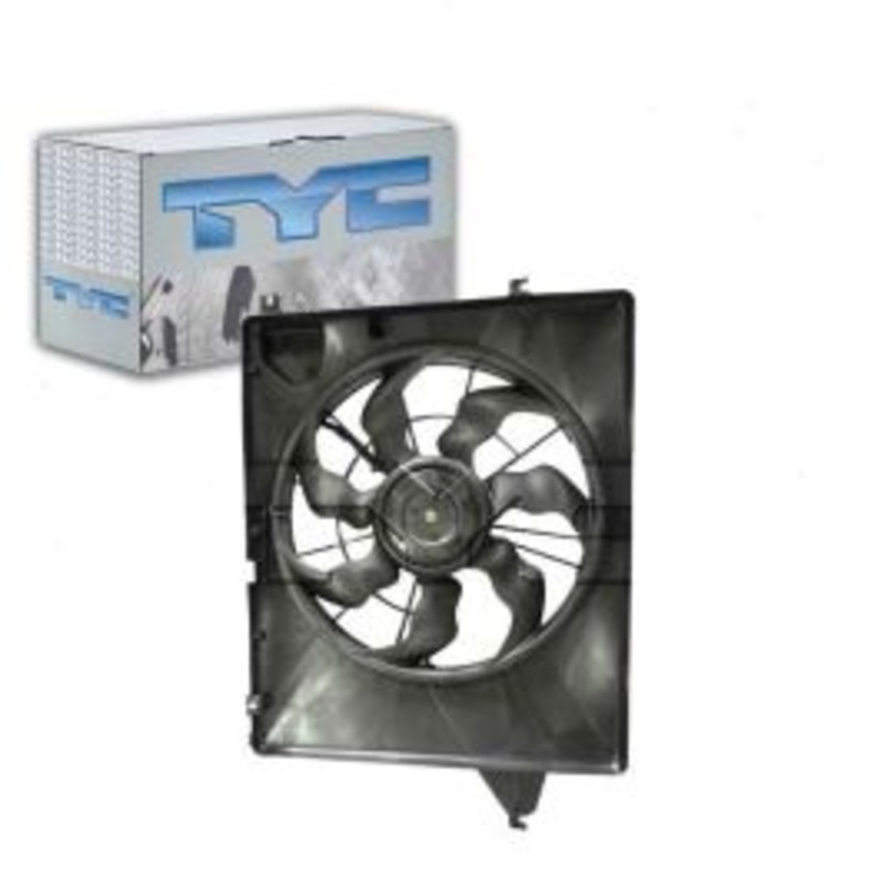 TYC 623210 Dual Radiator & Condenser Fan Assembly