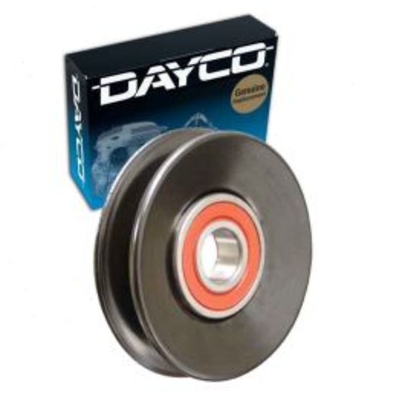 Dayco AC Drive Belt Idler Pulley for 1986 Pontiac 6000 2.5L L4