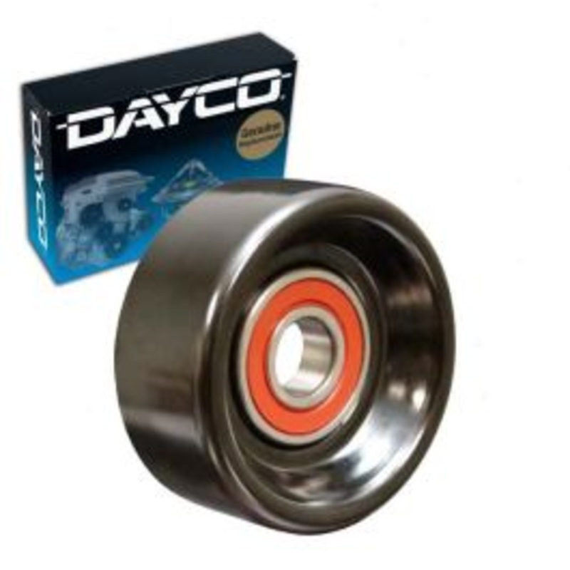 Dayco Drive Belt Idler Pulley for 1987-1991 GMC G3500 4.3L 5.7L V6 V8