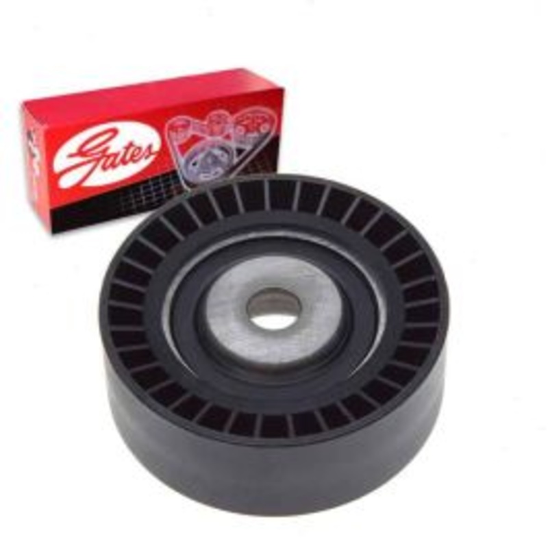 Gates DriveAlign Alternator Water Pump Power Steering Drive Belt Idler Pulley for 1996 BMW Z3 1.9L L4