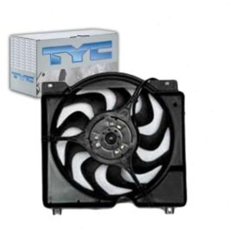 TYC 620560 Dual Radiator & Condenser Fan Assembly