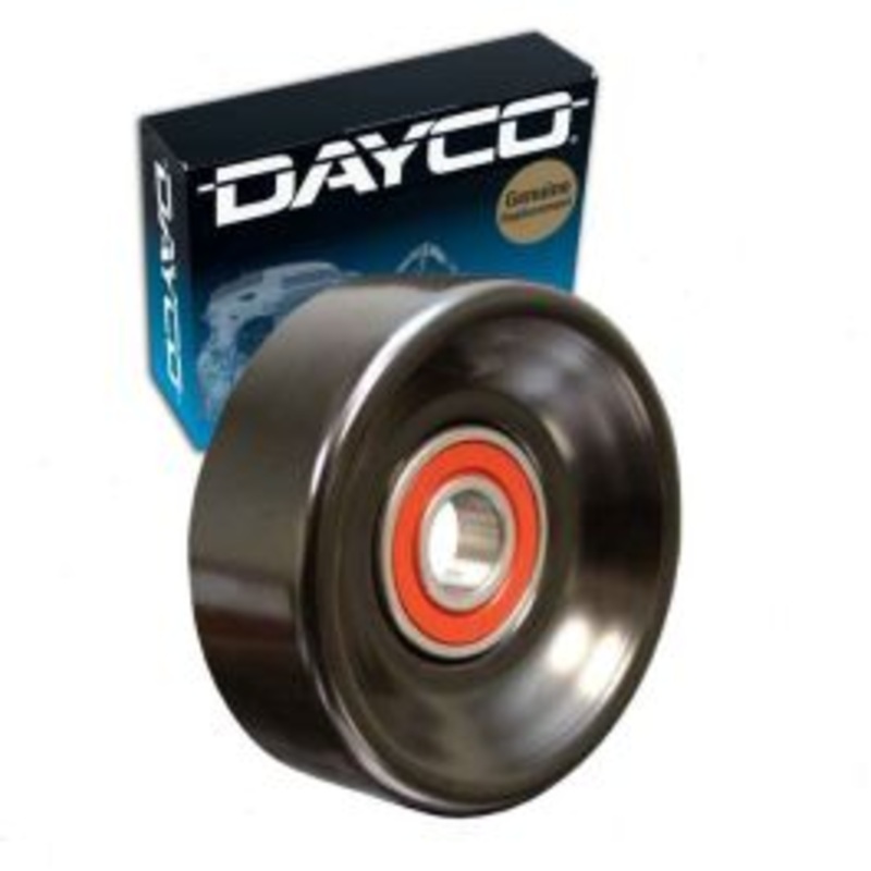 Dayco Smooth Pulley Drive Belt Idler Pulley for 2002 Ford E-150 Econoline 4.6L V8
