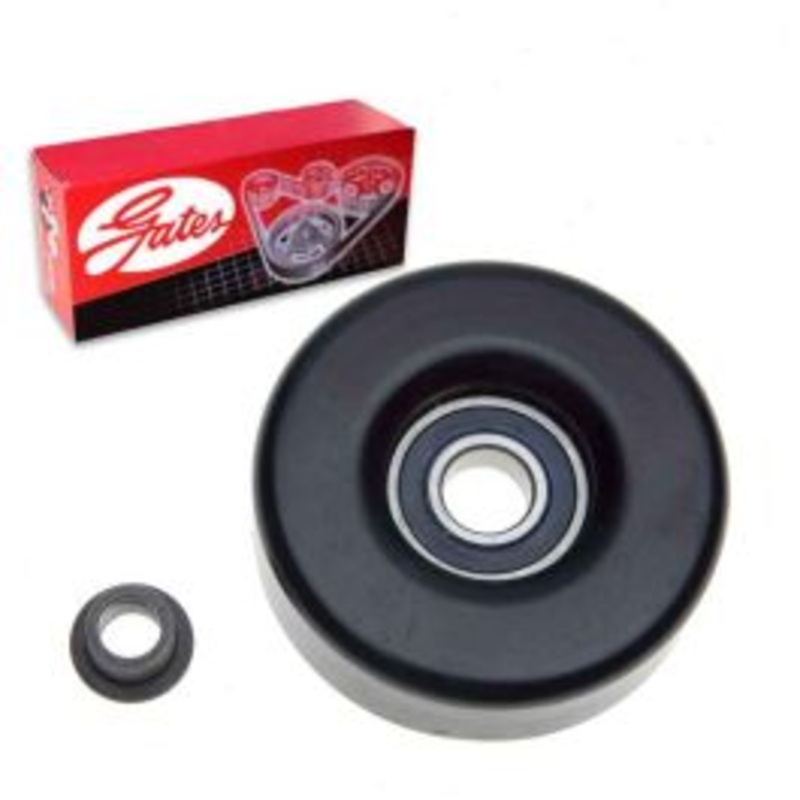 Gates DriveAlign Drive Belt Idler Pulley for 1995-2000 GMC C3500 6.5L V8