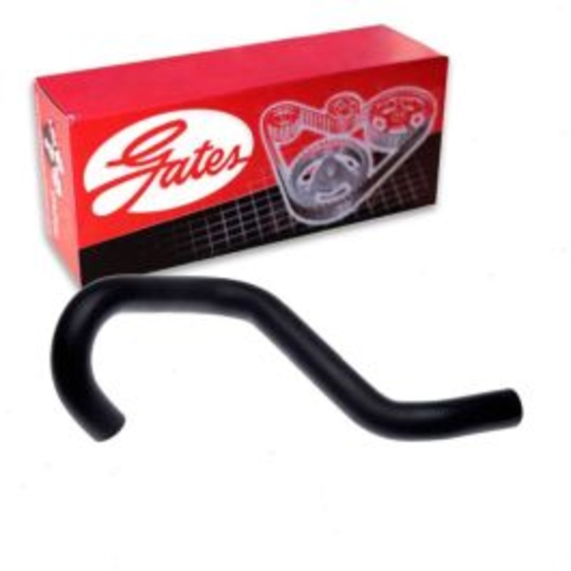 Gates Lower Engine To Pipe Radiator Coolant Hose for 1985-1986 Pontiac Fiero 2.5L L4