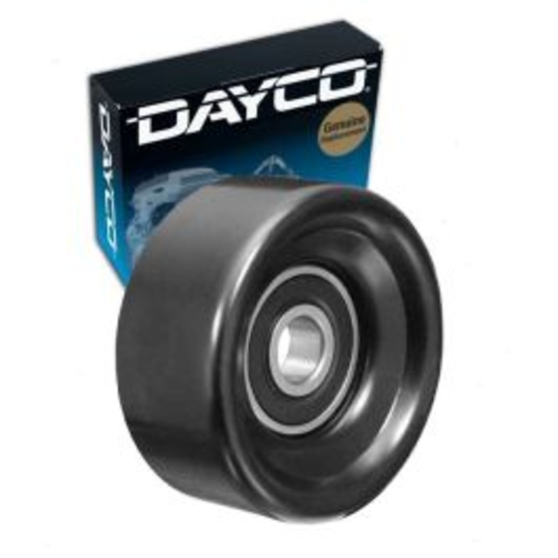 Dayco Smooth Pulley Drive Belt Idler Pulley for 2005-2018 Ford F-350 Super Duty 6.0L 6.7L V8