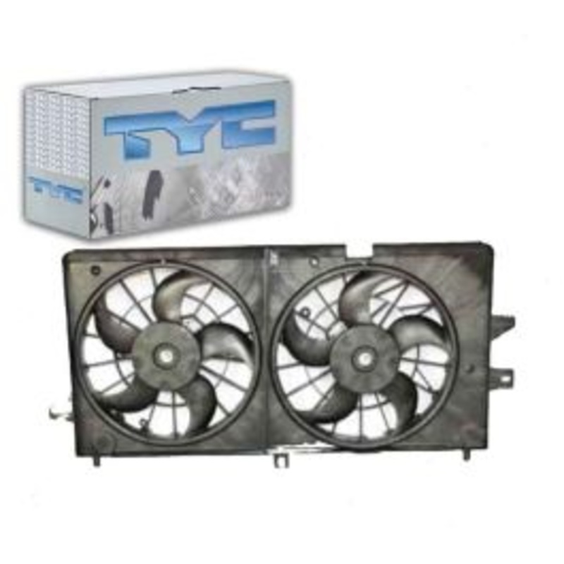 TYC Dual Radiator & Condenser Fan Assembly for 2004-2005 Chevrolet Impala 3.4L 3.8L V6