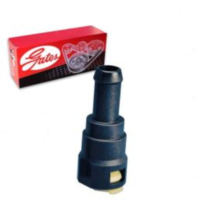 Gates Quick-Lok Water Pump Pipe To Heater HVAC Heater Hose Connector for 2001-2002 Ford E-150 Econoline 4.2L V6