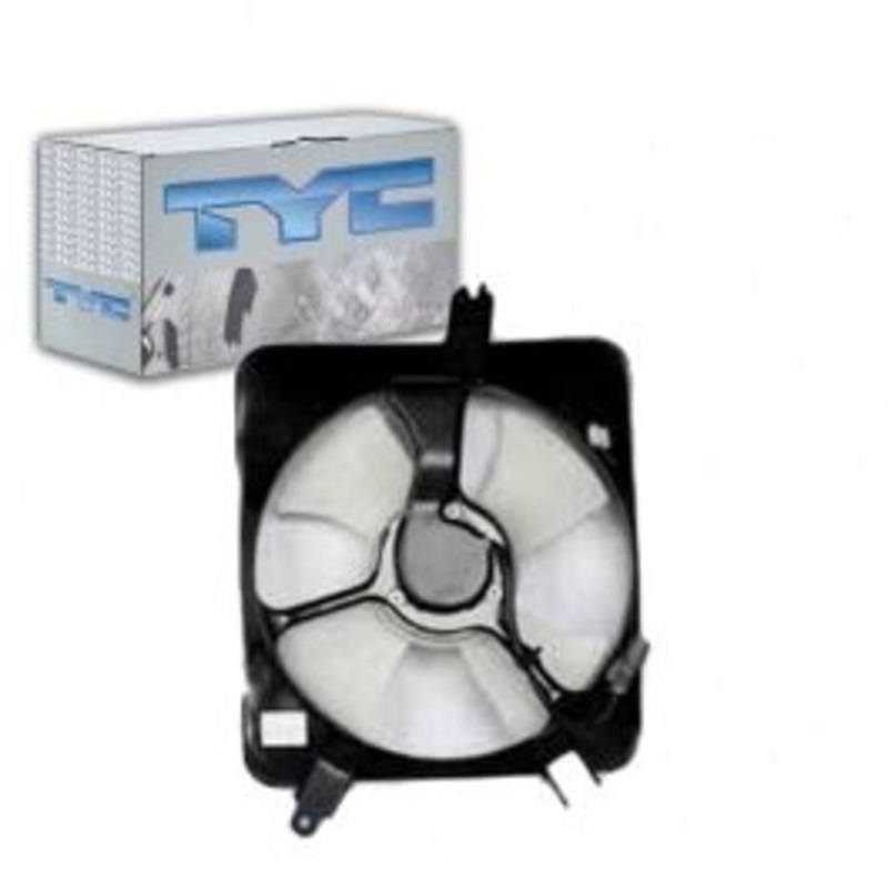 TYC AC Condenser Fan Assembly for 1997 Acura CL 2.2L L4
