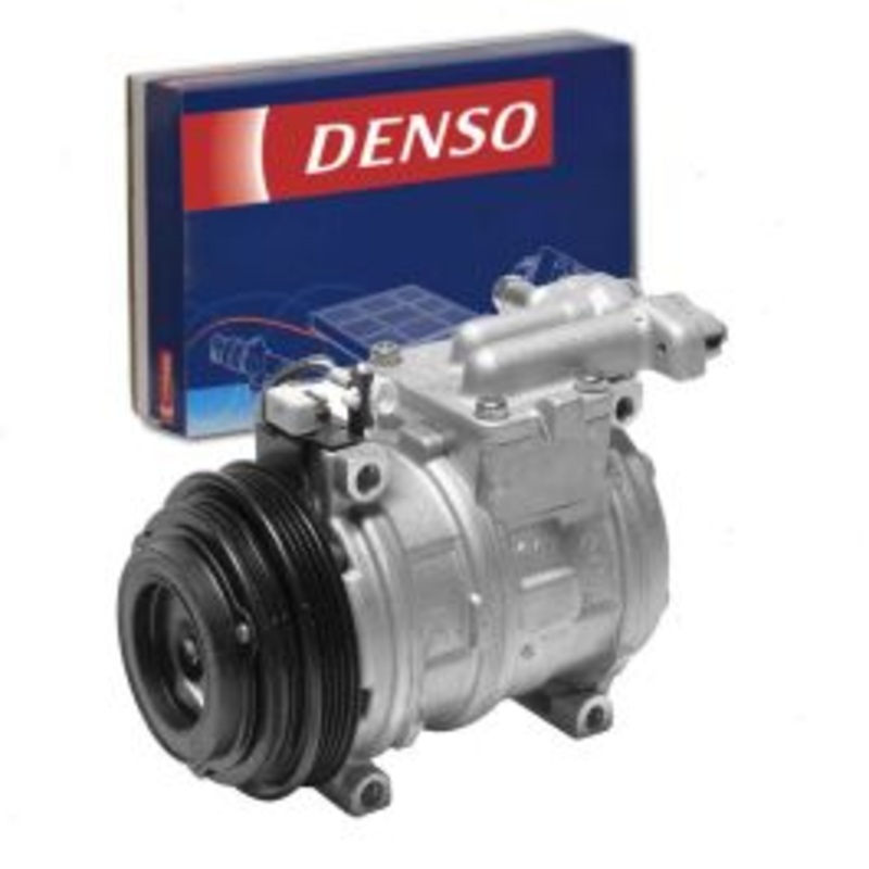 DENSO AC Compressor & Clutch for 1994-1996 Jaguar XJ12 6.0L V12
