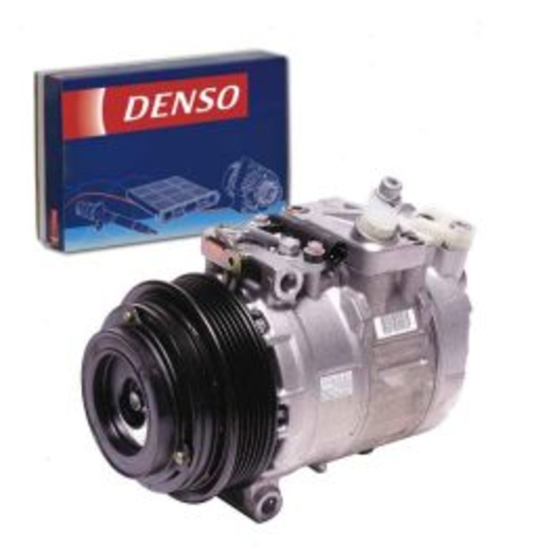 DENSO AC Compressor & Clutch for 1996-1997 Mercedes-Benz C36 AMG 3.6L L6