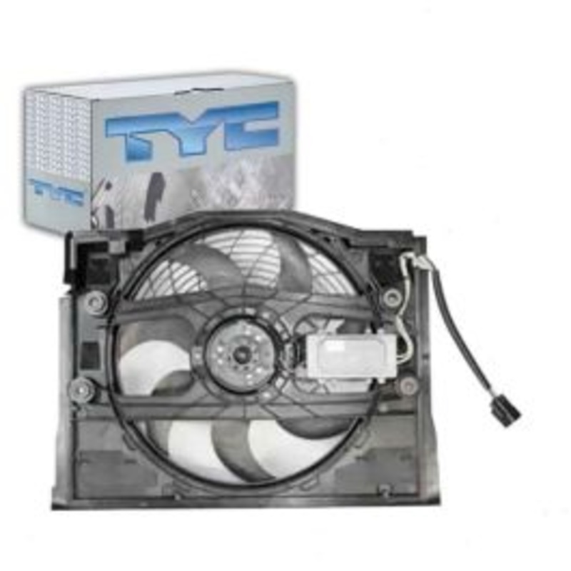 TYC AC Condenser Fan Assembly for 1999-2000 BMW 328i